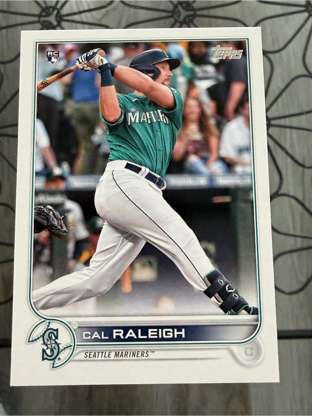 🇨🇦NOW $4🍀 Cal Raleigh 2022 Topps Seattle Mariners Rookie RC Baseball Card